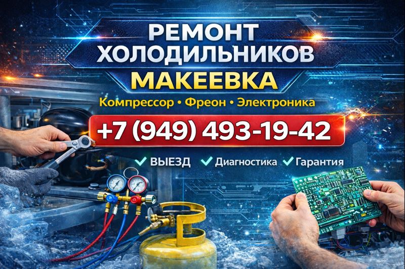 Ремонт Холодильников в Макеевке и Харцызске