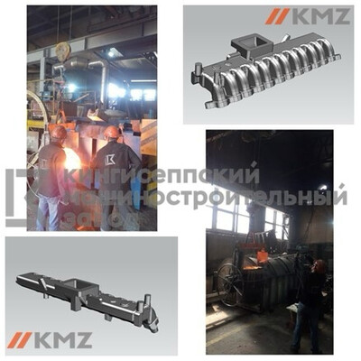 изготовление секций выхлопного коллектора