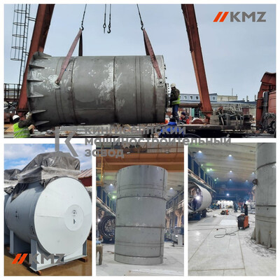 Резервуары горизонтальные для хранения светлых и темных нефтепродуктов