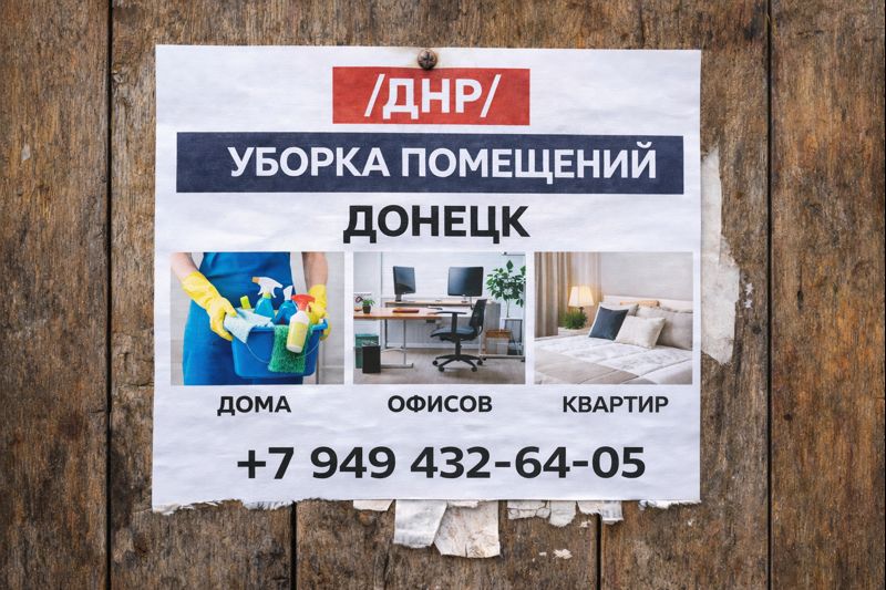 Профессиональный клининг в Донецке