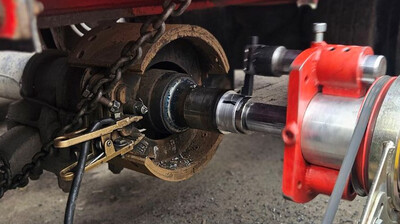 Ремонт осей без демонтажа